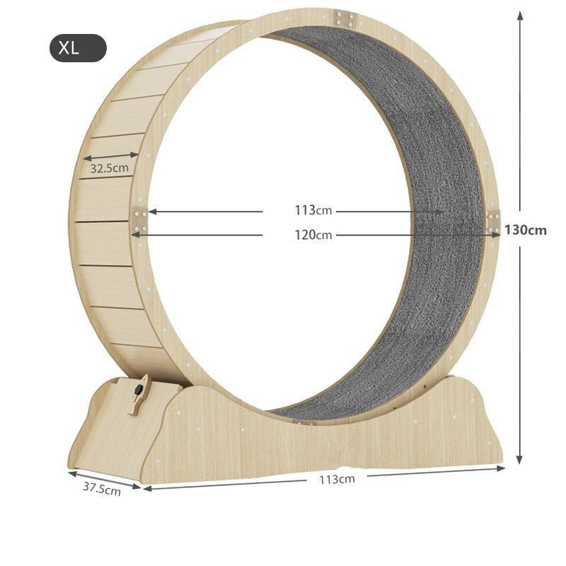 Cat Fitness Roller Silent Sports Running Treadmill Wheel