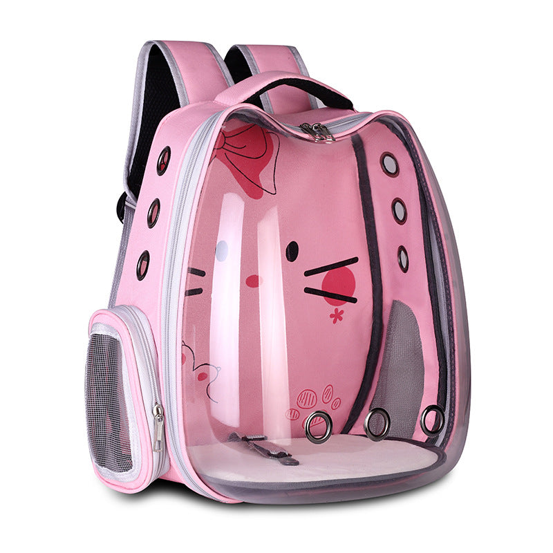 Pet Space Breathable Shoulder Cat Dog Backpack