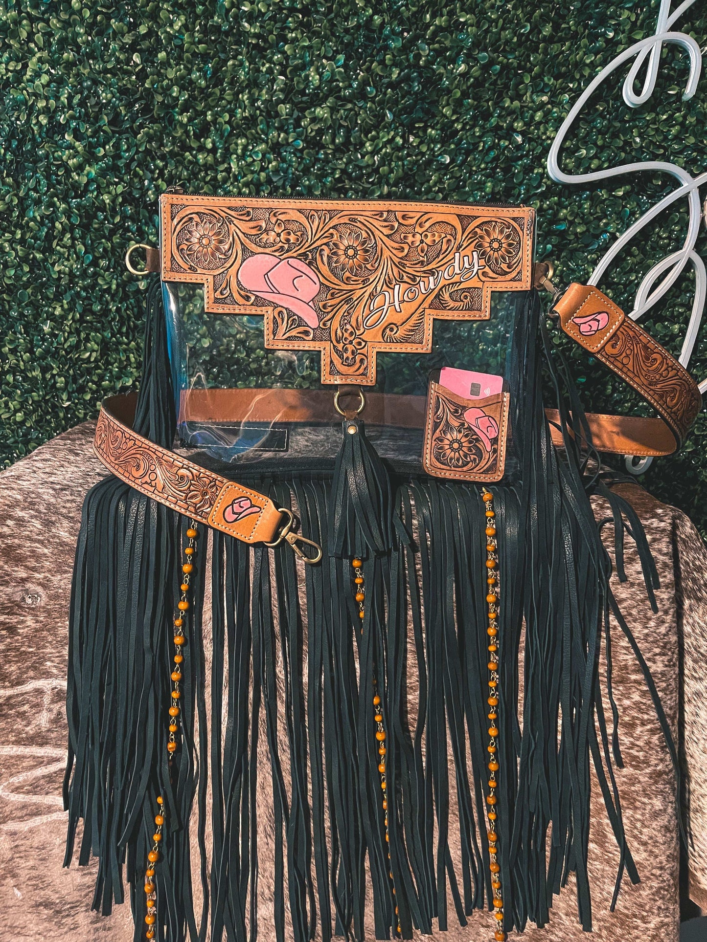 Howdy NFR Clear Bag by Beth Marie Exclusive