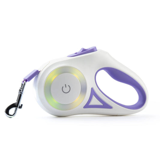 Glowing Automatic Retractable Dog Rope Pet Leash