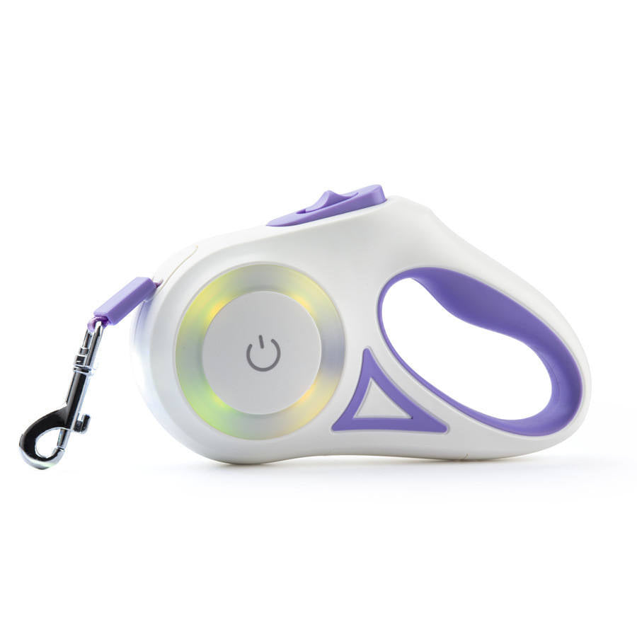 Glowing Automatic Retractable Dog Rope Pet Leash