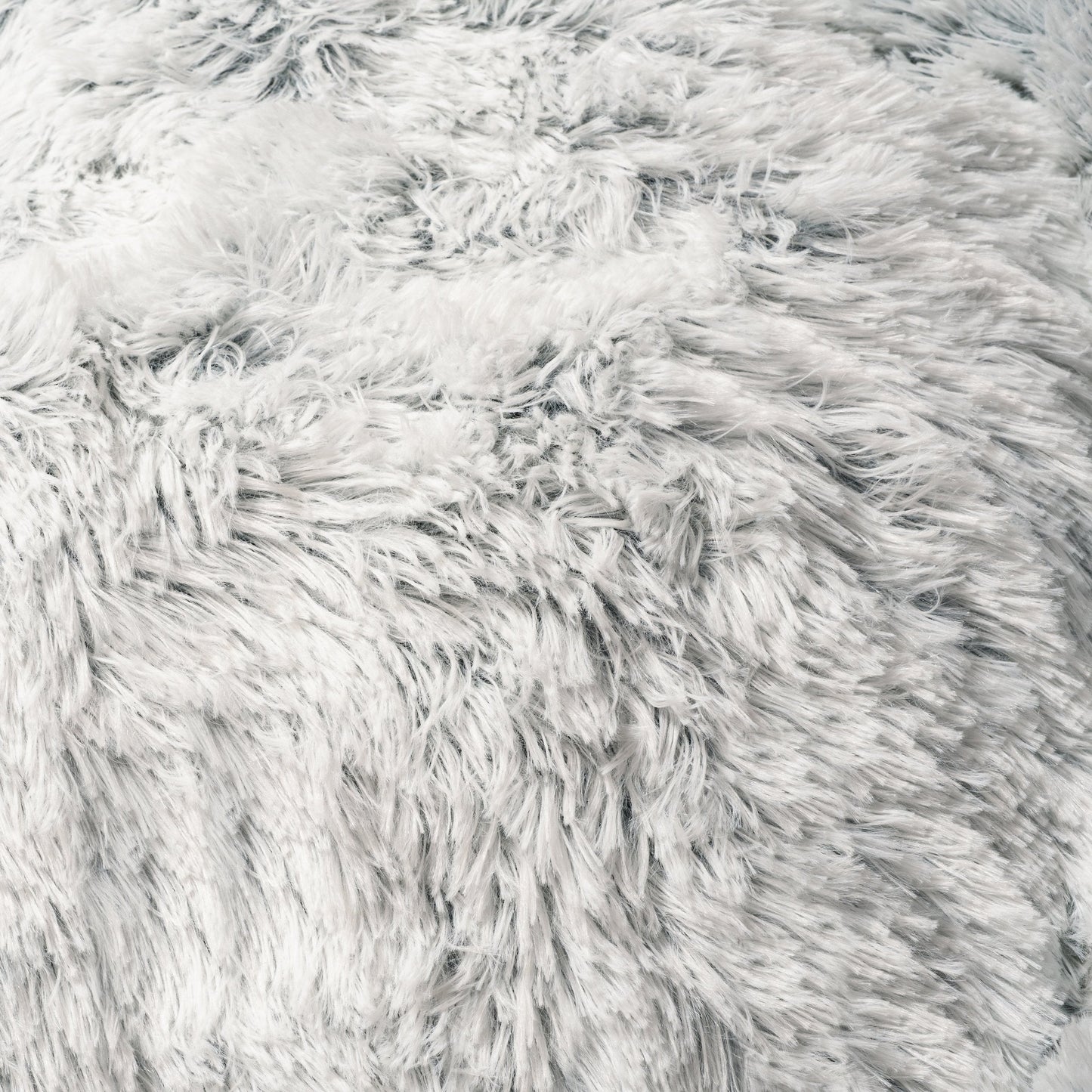 28" Ortho Plush® Pet Bed - Snowflake White Two Tone