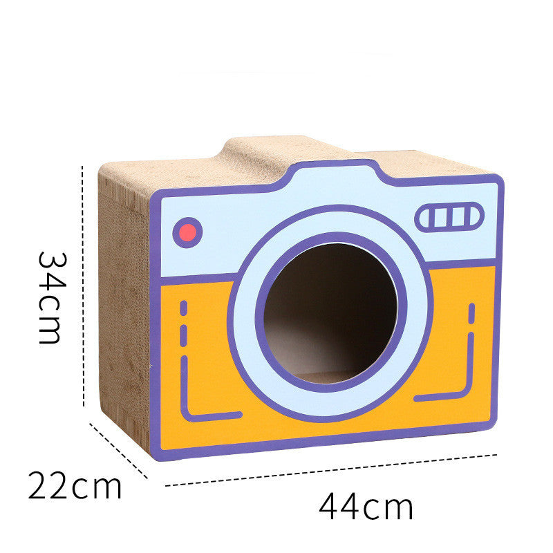 TV Set Household Fashion Scratch Board Cat Litter Box