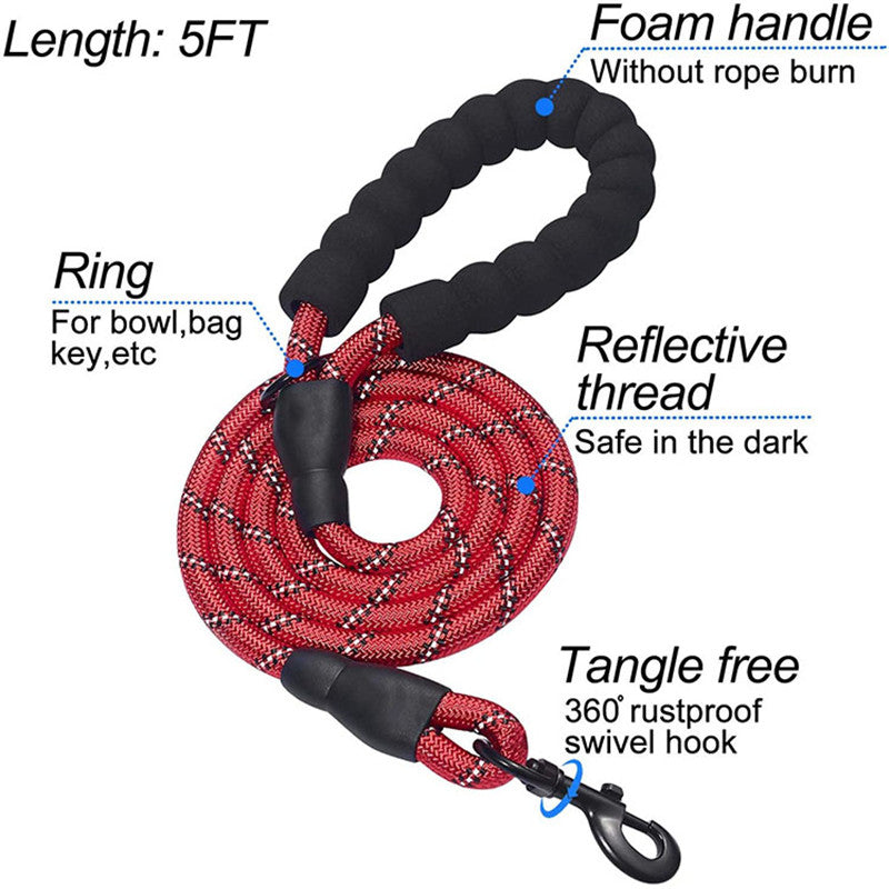 Reflective Harness & Dog Leash