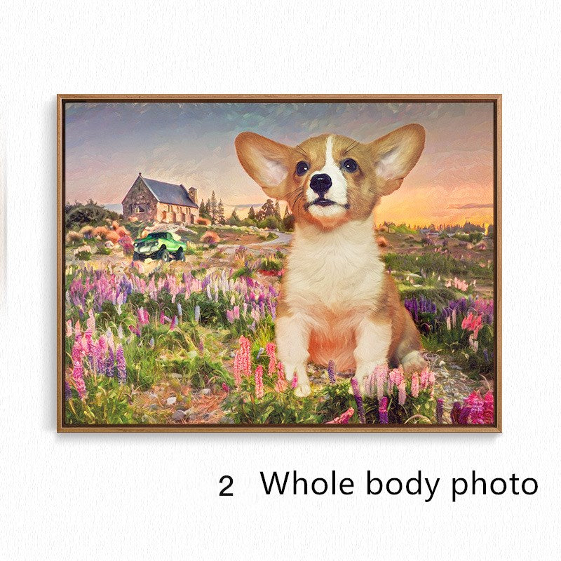 Personalized pet portraits