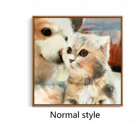 Personalized pet portraits