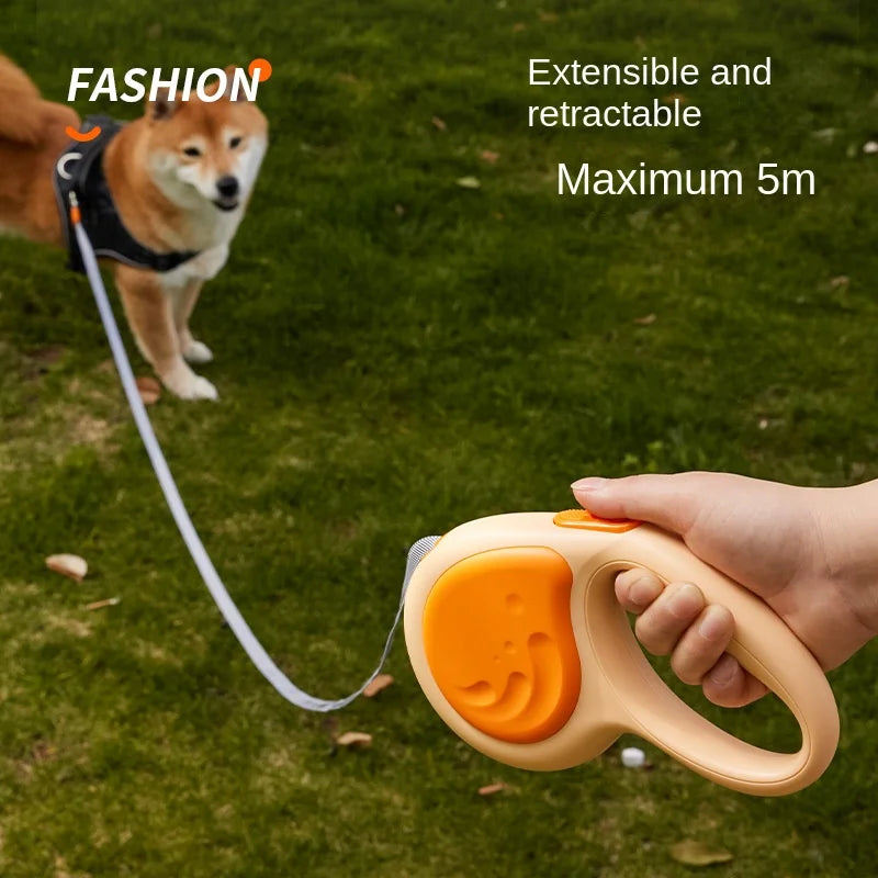 3M 5M Dog Retractable Traction Automatic Flexible For Small Medium Dogs Leash