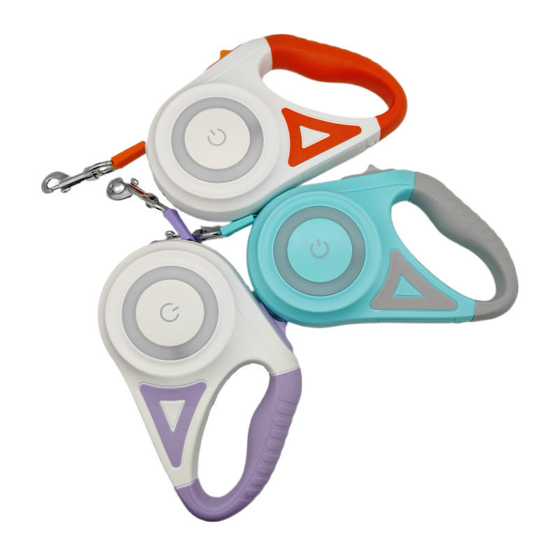 Glowing Automatic Retractable Dog Rope Pet Leash