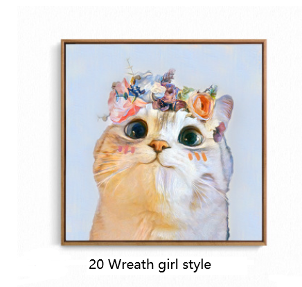 Personalized pet portraits