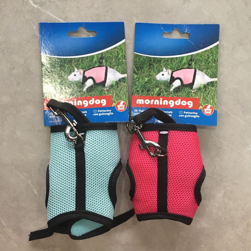 Bunny Hamster clothes harness leash