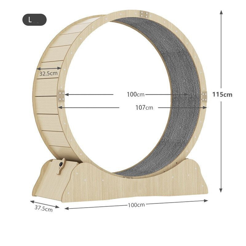 Cat Fitness Roller Silent Sports Running Treadmill Wheel