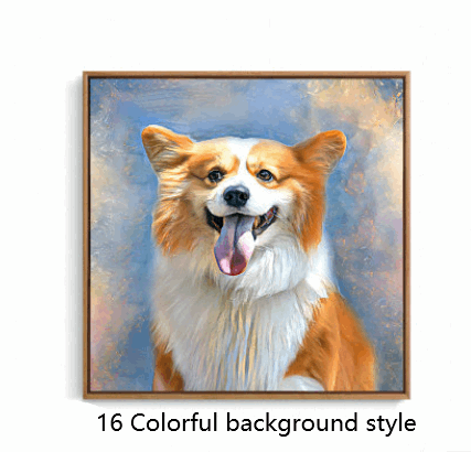 Personalized pet portraits