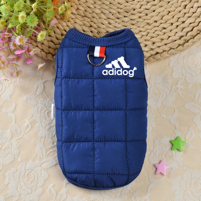 Pet clothing winter cotton-padded jacket vest multi-color waterproof