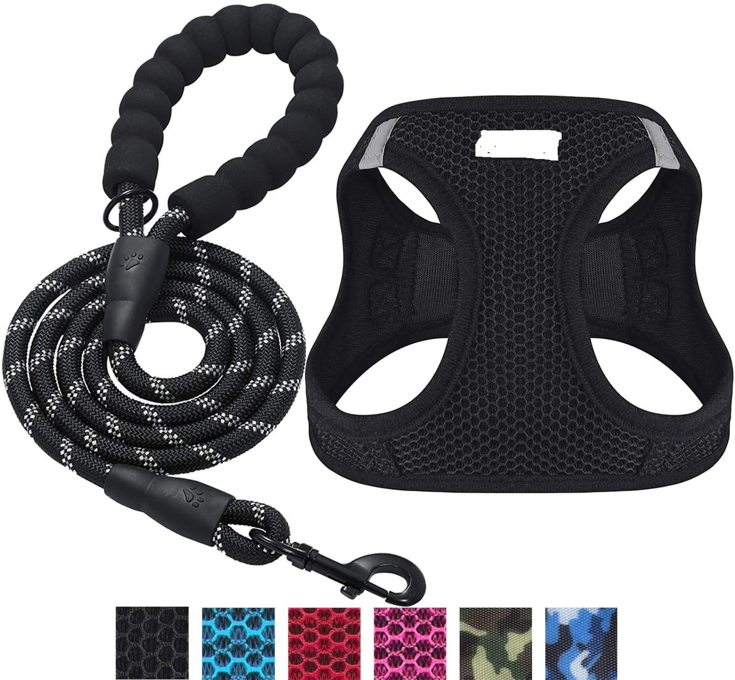 Reflective Harness & Dog Leash
