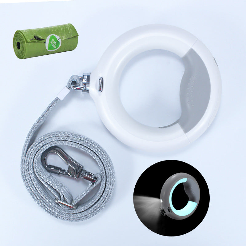 New Glow In The Dark Pet LED Retractable Colorful Dog Leash