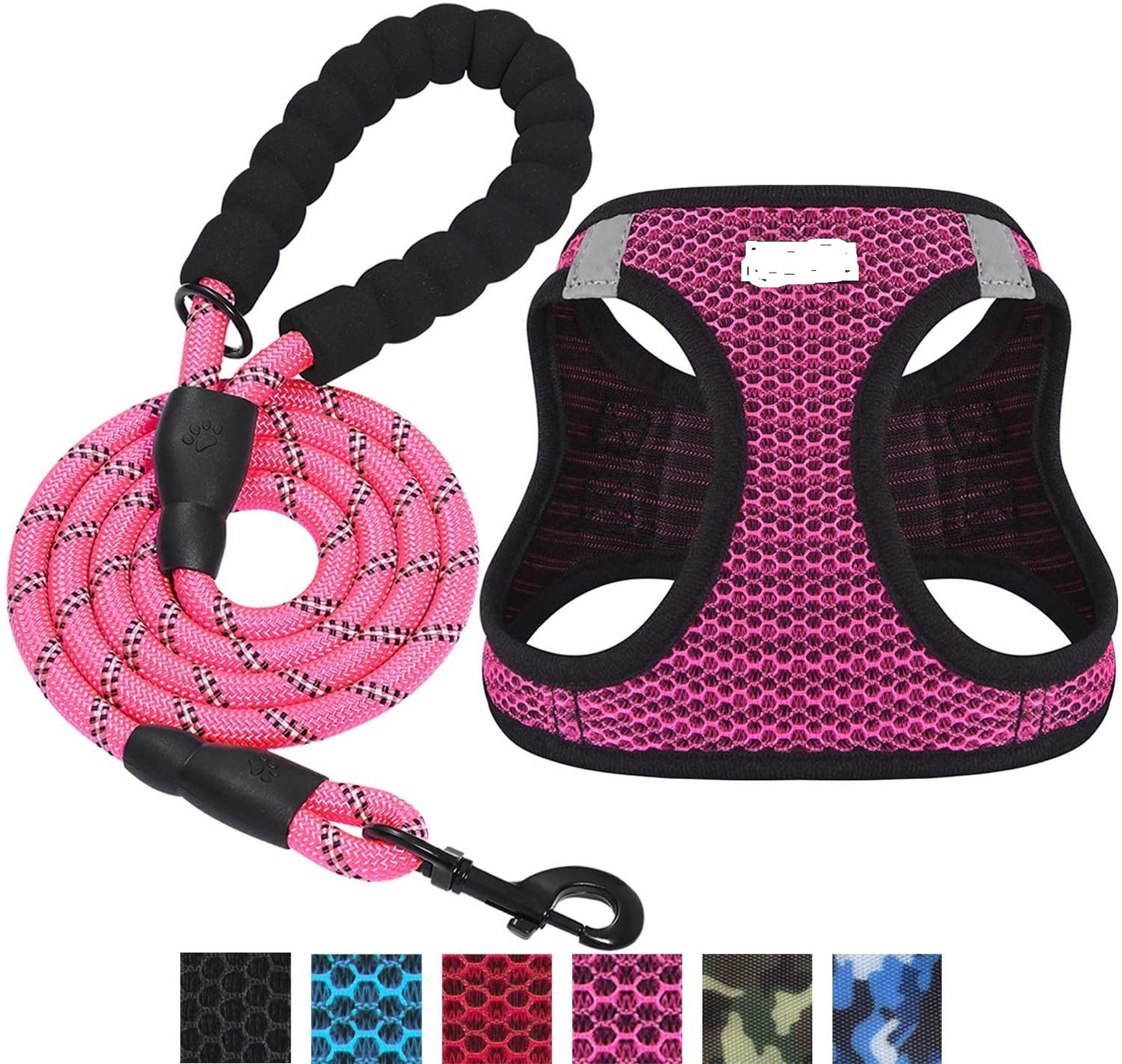 Reflective Harness & Dog Leash