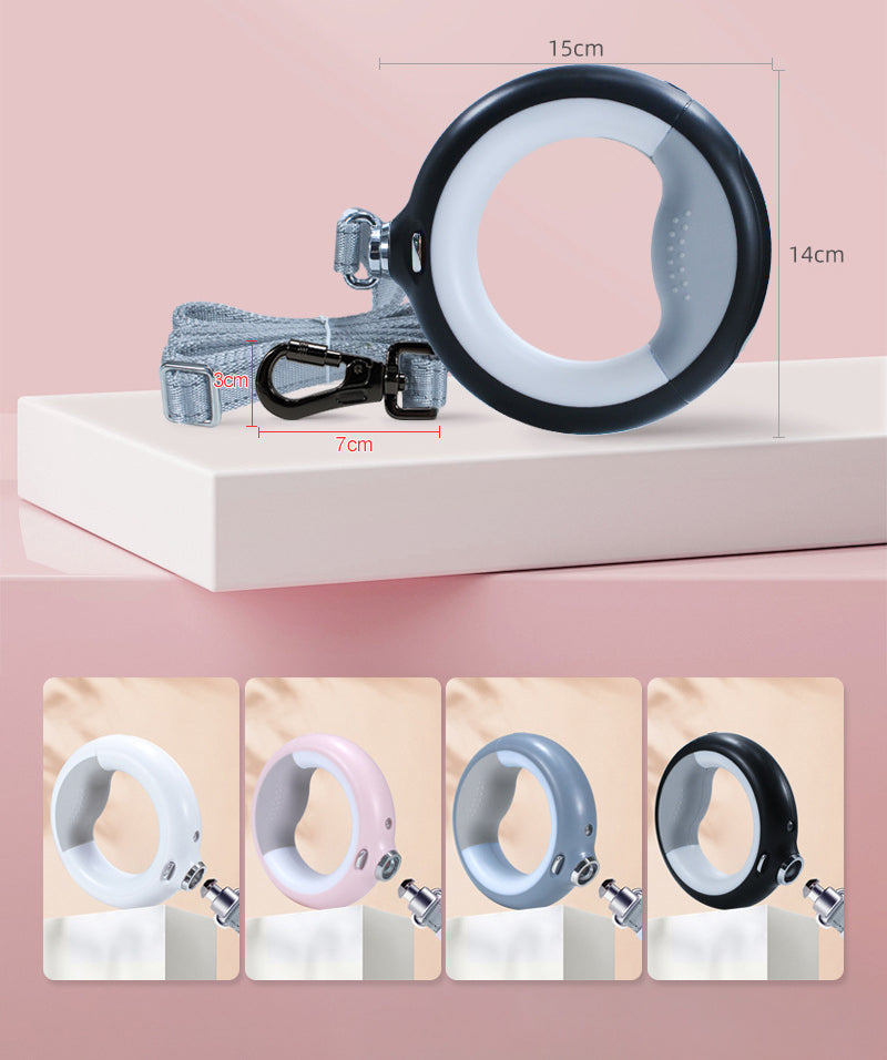 New Glow In The Dark Pet LED Retractable Colorful Dog Leash