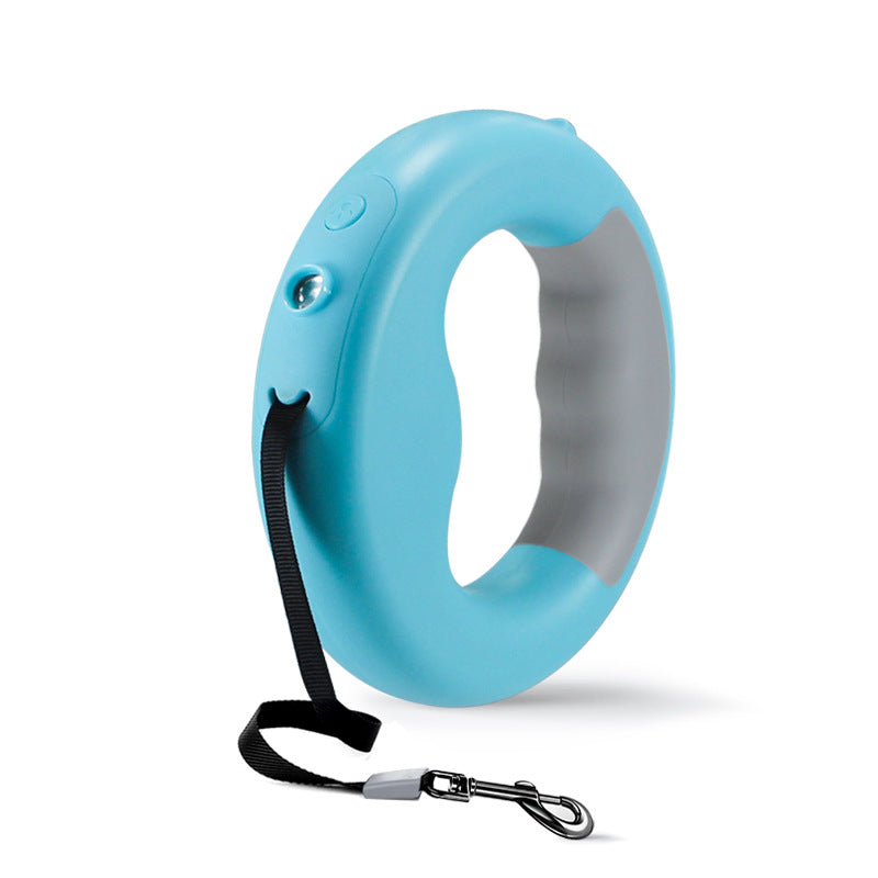 New LED Luminous Light Pet Automatic Retractable Rope Dog Leash