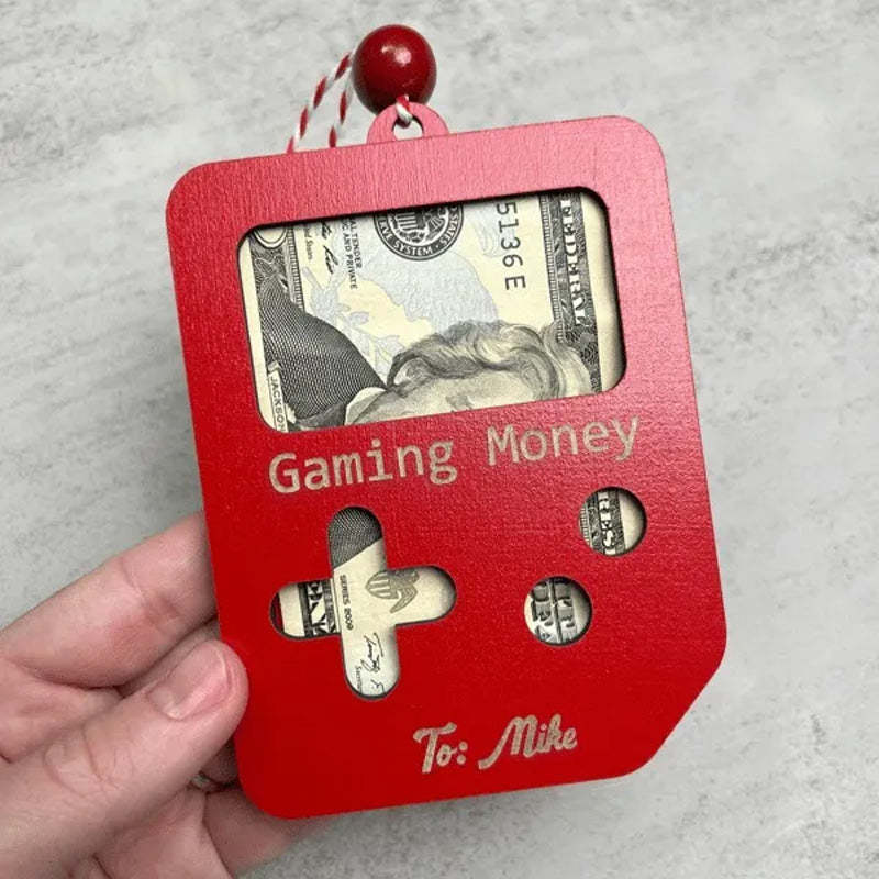 Gaming Christmas Gas Money Tree Ornaments Gift Cards