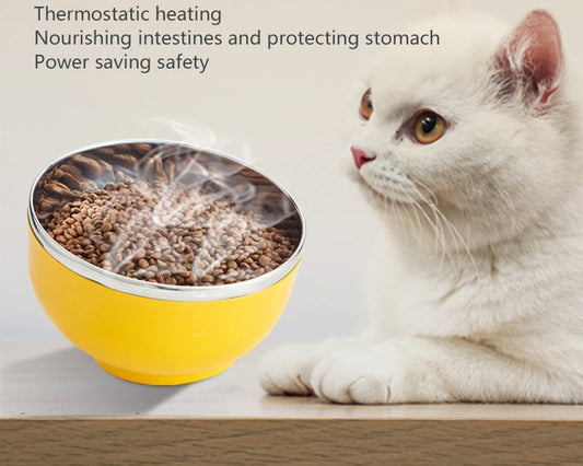 Pet Constant Temperature Heating Cat Dog Feeding Bowl
