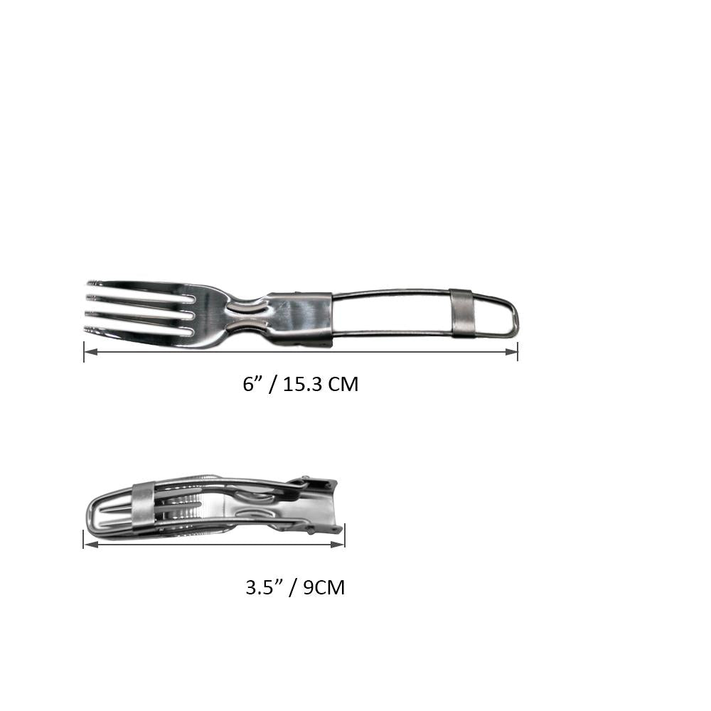 30oz Collapsible Silicone Camping Bowl with Lid & Foldable Fork