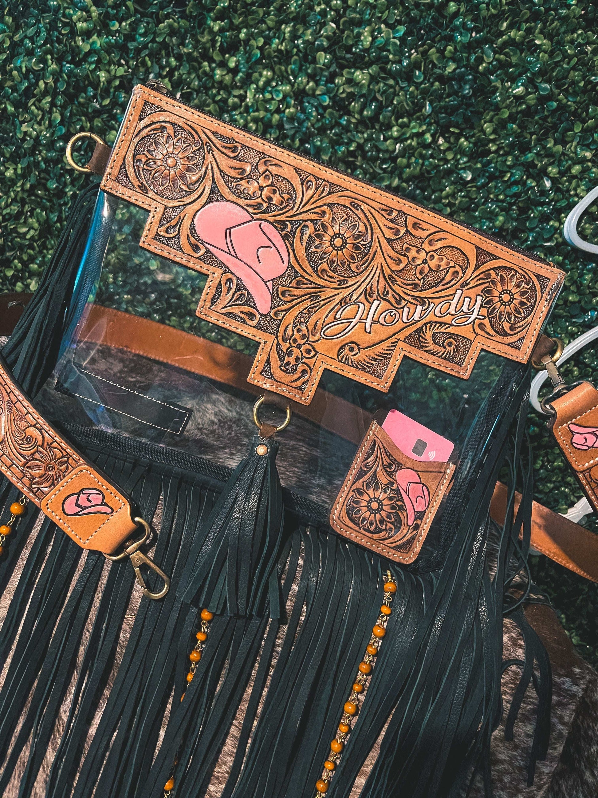 Howdy NFR Clear Bag by Beth Marie Exclusive