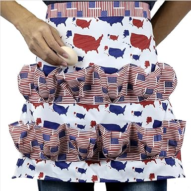 12 Pockets Egg Apron Veggie Fruits Collecting Gathering Holding for Chicken Duck Goose Eggs