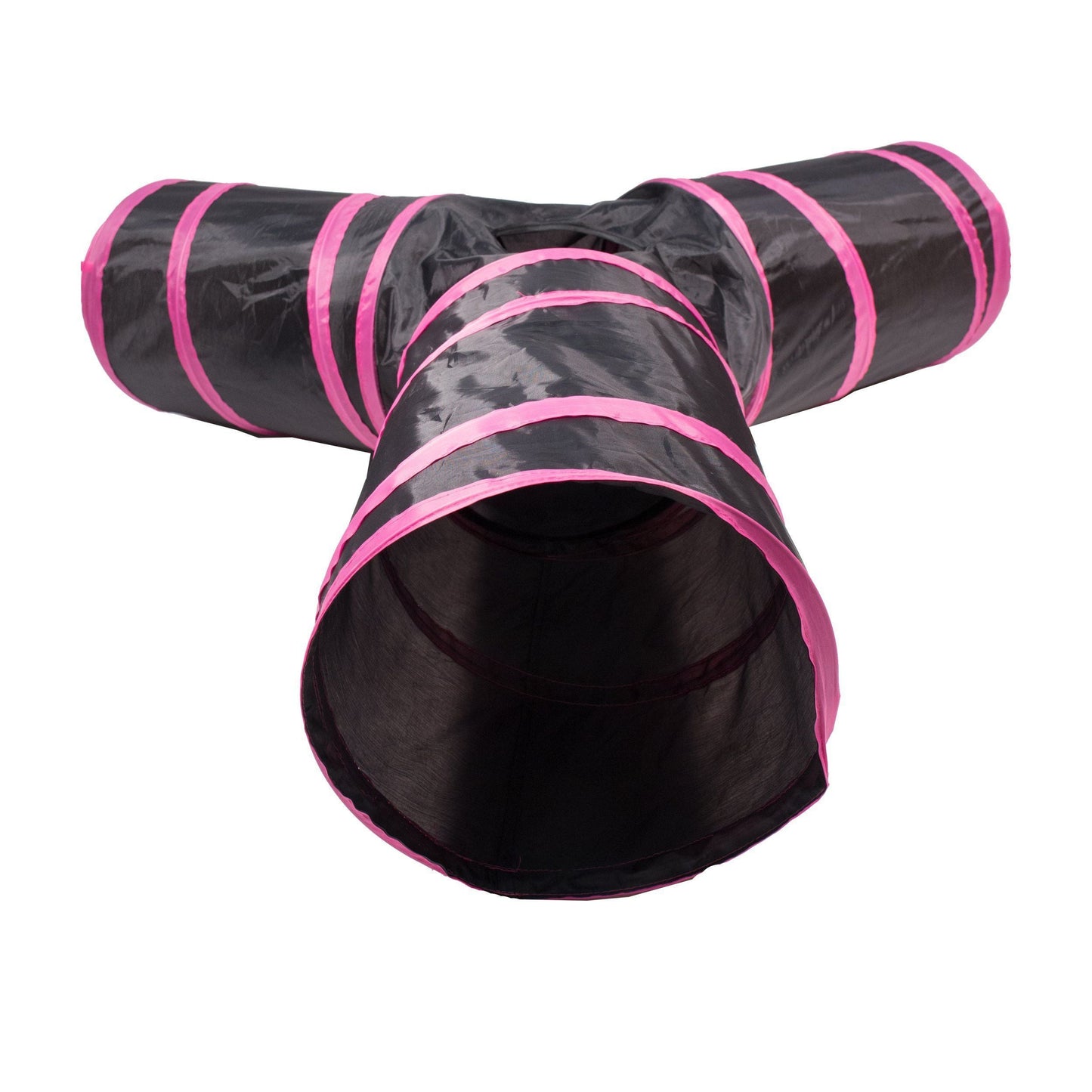 Pet Life 'Kitting-Go-Seek' Collapsible Folding Travel 3-way Kitty Cat Tunnel
