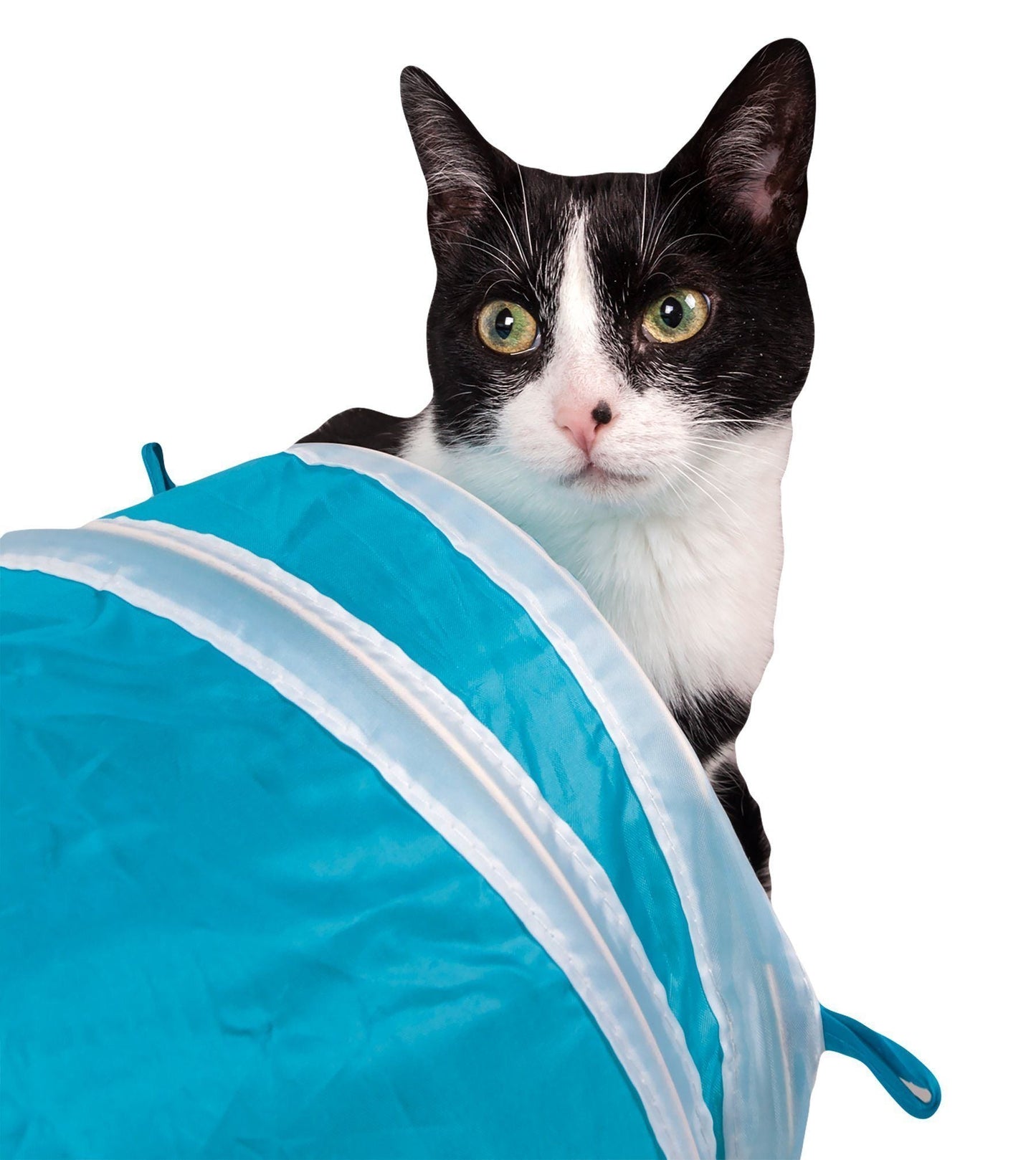 Pet Life 'Kitting-Go-Seek' Collapsible Folding Travel 3-way Kitty Cat Tunnel