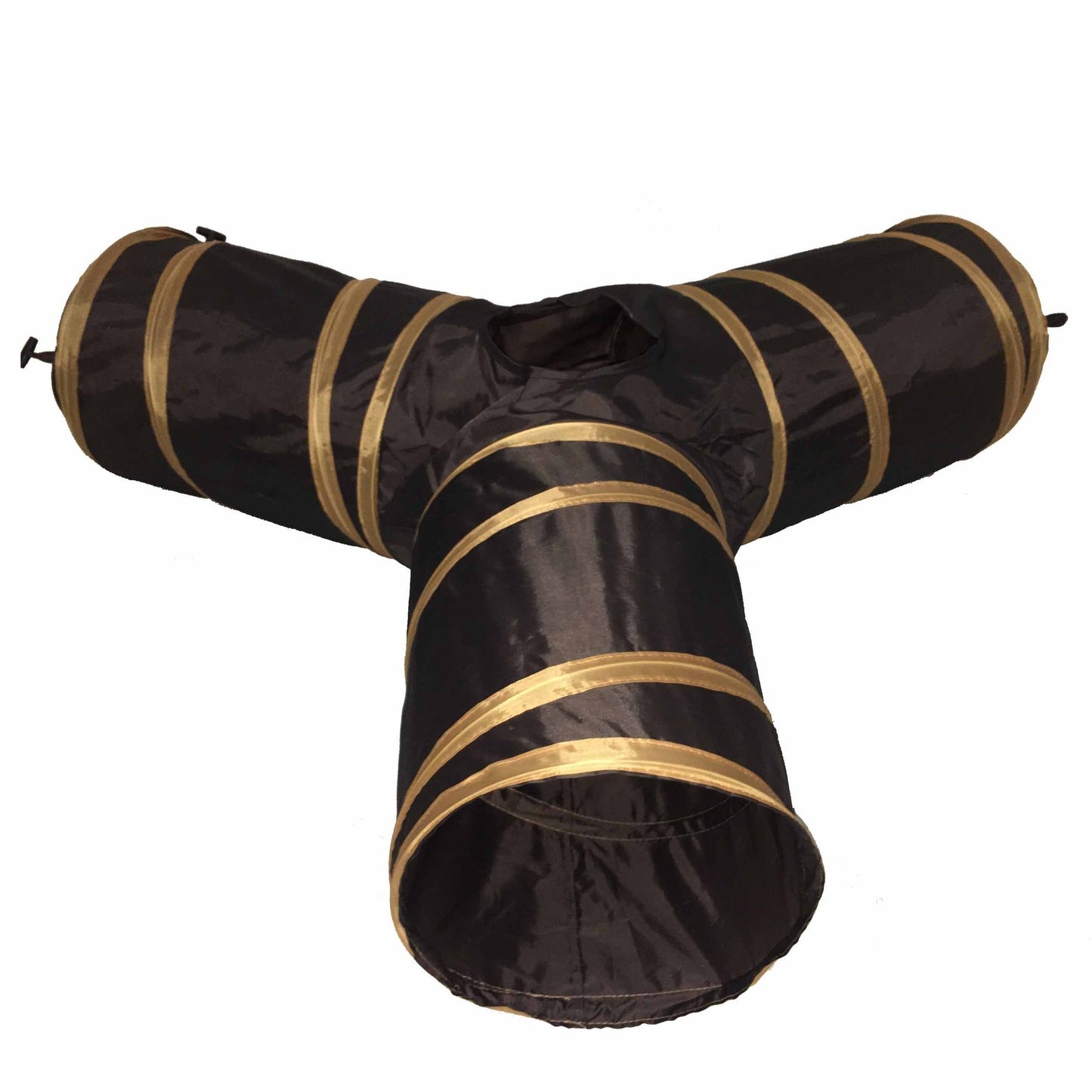 Pet Life 'Kitting-Go-Seek' Collapsible Folding Travel 3-way Kitty Cat Tunnel