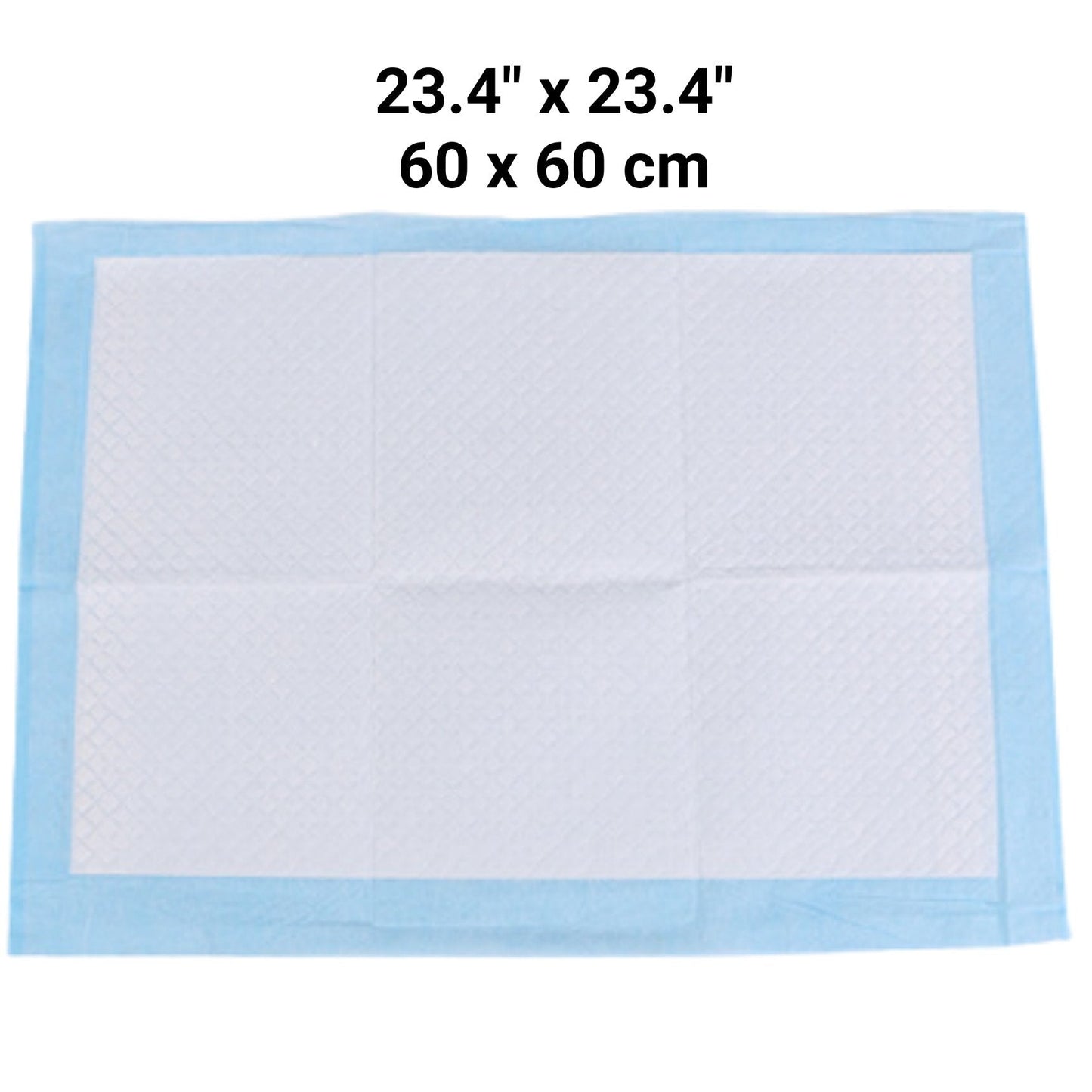 Premium Absorbent Gel Pee Pads 23"X23", 6 Layers of Lightly Scented Protection