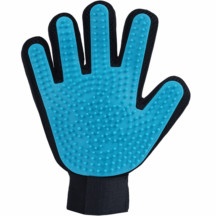 Upgrade Pet Grooming Gloves for Dogs, Cats, Rabbits & Horses with Long and Short Hair, Pets Hair Remover Mittens - 1 Pair